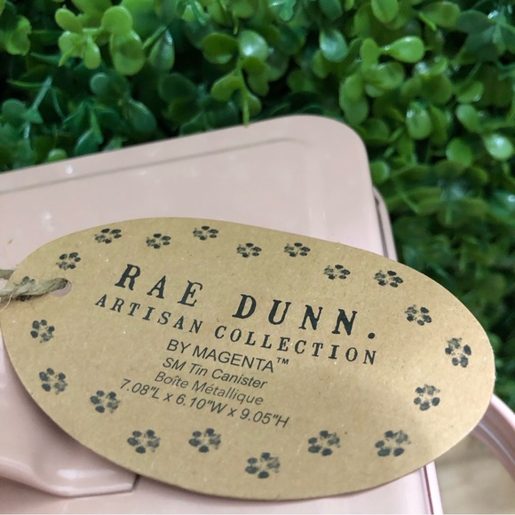 Rae Dunn “PAWS OFF” metal canister - Picture 3 of 5